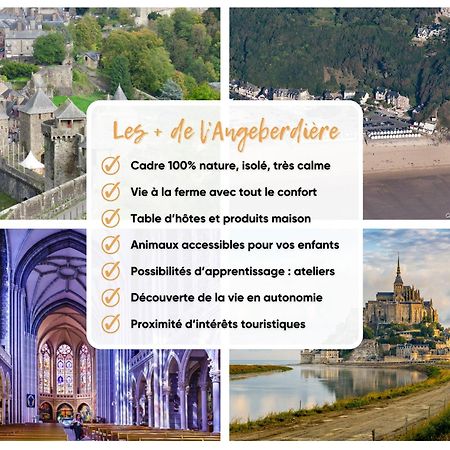 L'Angeberdiere Saint-Mars-sur-la-Futaie 外观 照片